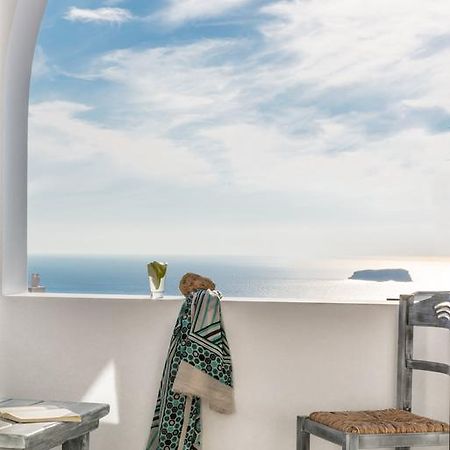Aspronisi Luxury Villa With Caldera View 메갈로호리 객실 사진