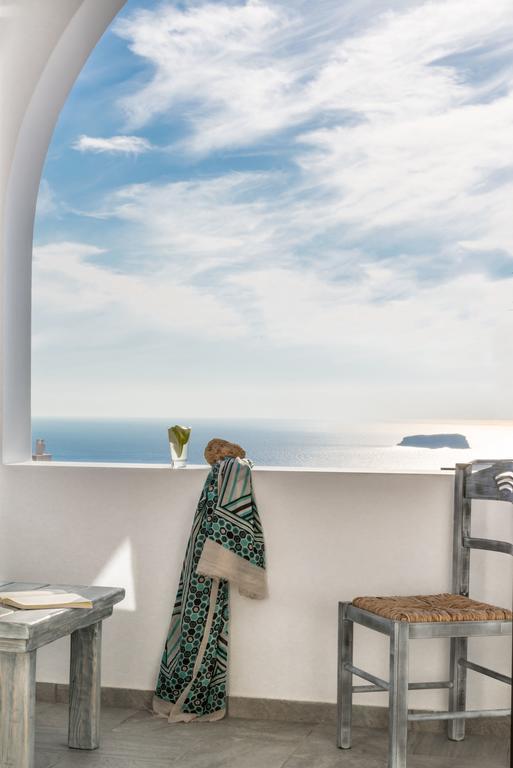 Aspronisi Luxury Villa With Caldera View 메갈로호리 객실 사진